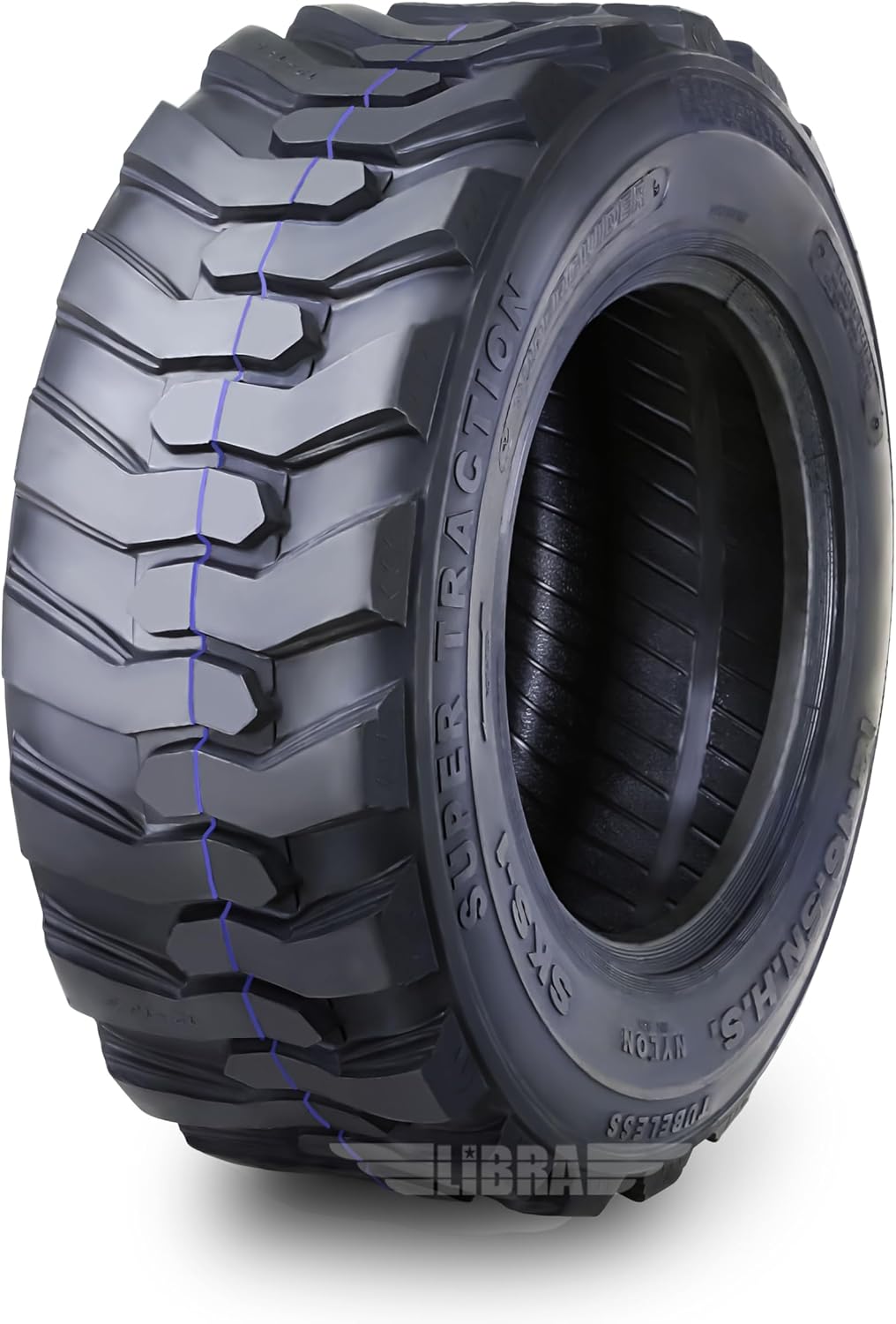 12-16.5 12 Ply Skid Steer Tire with Rim Guard Z594