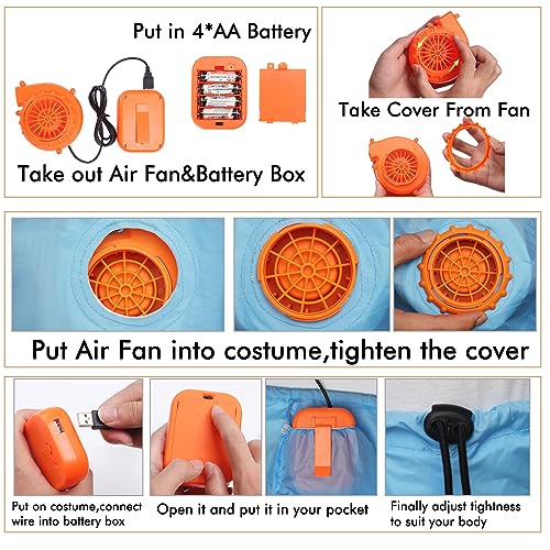 Inflatable Alien Halloween Costume K48869