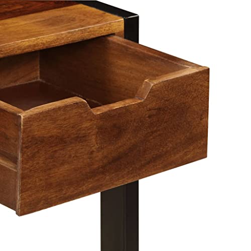 Solid Sheesham Wood Sideboard with 3 Drawers J2573