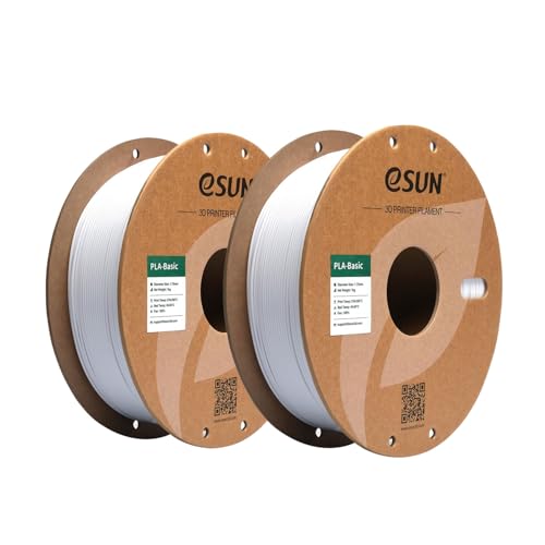 Black 1.75mm PLA Filament 1KG Spool 2Pack X7949