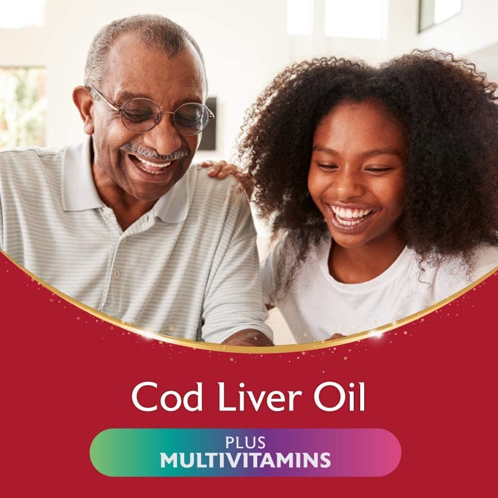 Cod Liver Oil and Multi Vitamins 90 Capsules H343