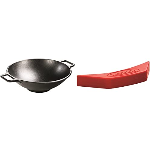 14 Inch Seasoned Cast Iron Wok V141955