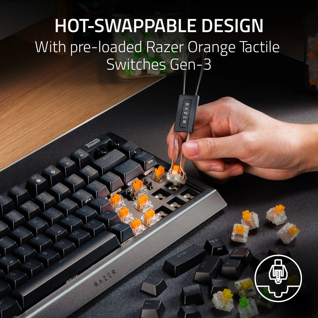 Black Mechanical Gaming Keyboard B1458