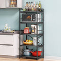5-Tier Grey Kitchen Storage Shelf I665