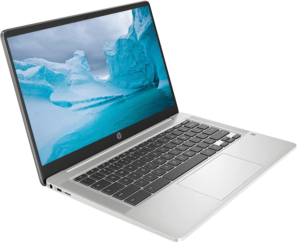 14" HD IPS Chromebook, Intel Pentium 4-Core Processor, 4GB Ram, 64GB SSD, Dale Silver, Chrome OS B8132