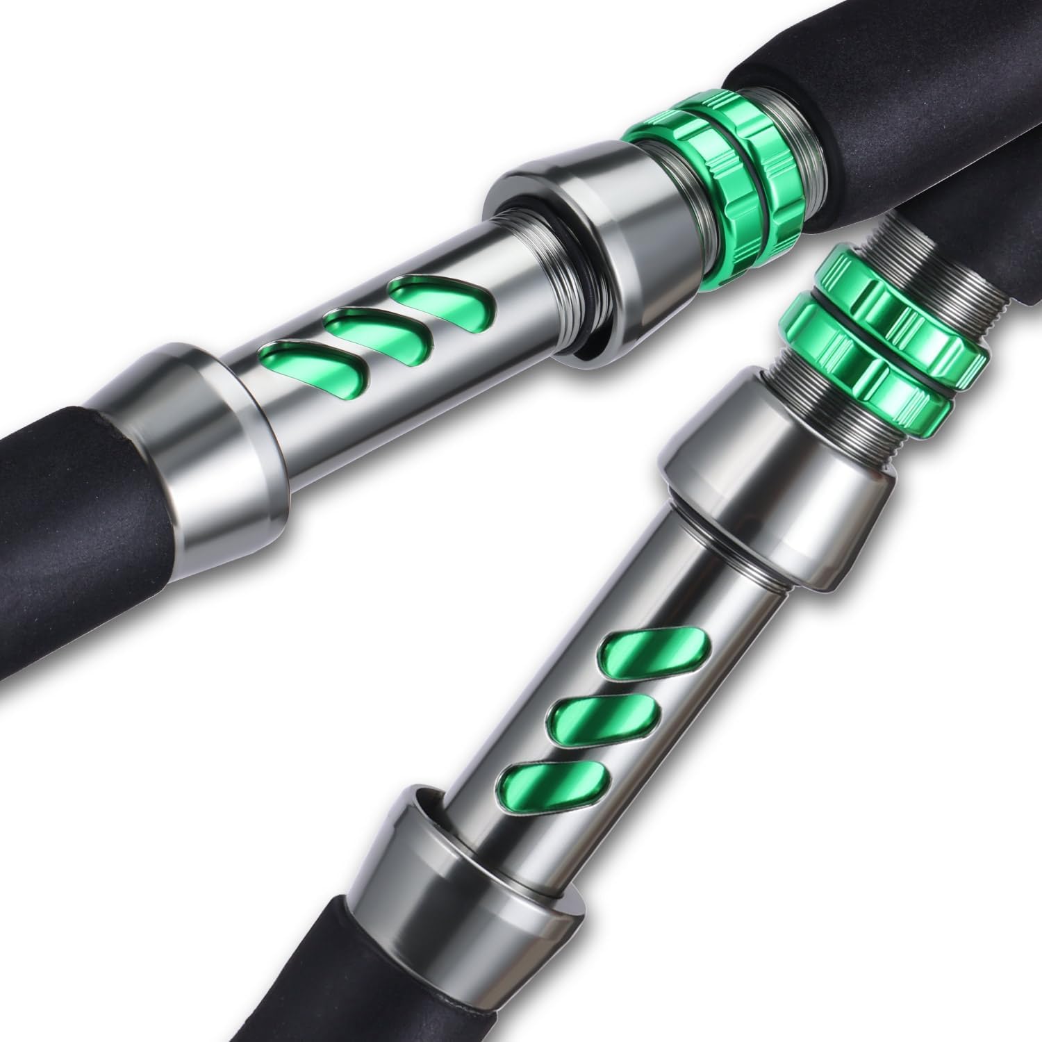 Catfish Fishing Rod and Reel Spinning Combo with EVA Non-Slip Grips and Aluminum Reel Seat K2537