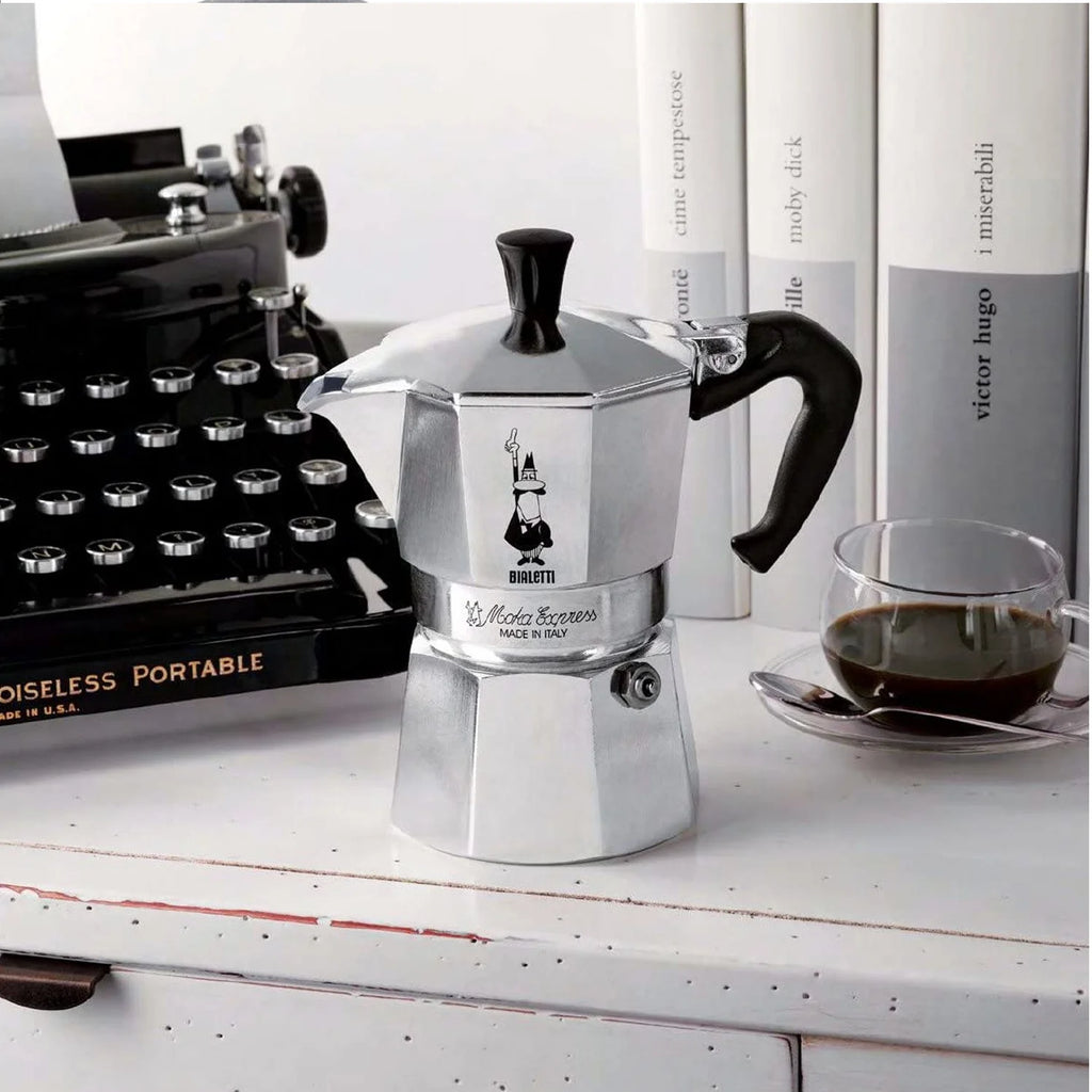 Aluminum 6 Cup Stovetop Espresso Coffee Maker G888