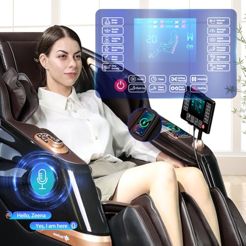 Full Body Zero Gravity SL-Track Shiatsu Massage Chair with Heat Q97052