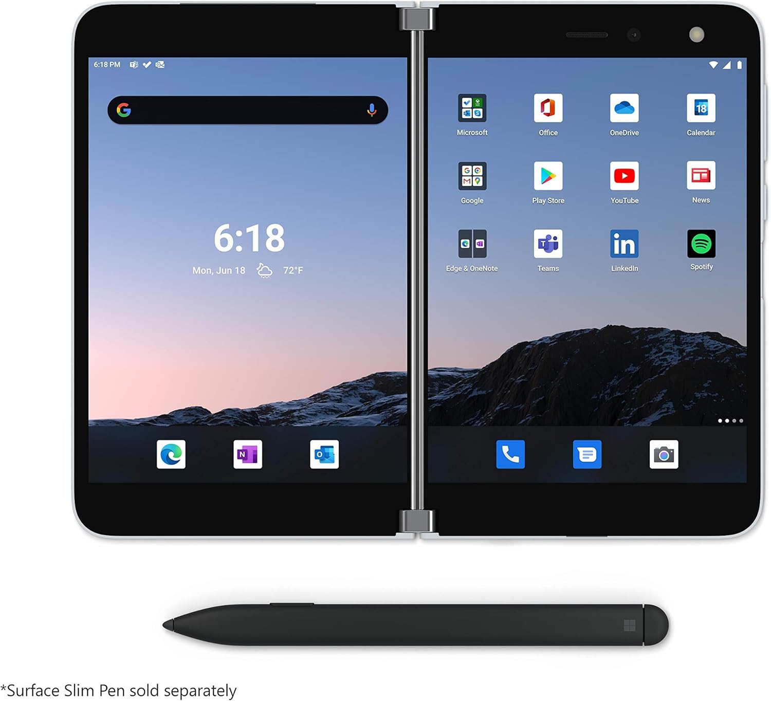 256GB Glacier Unlocked Surface Duo L6610