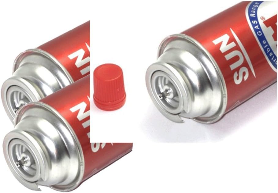 3 Pack Butane Refill Fuel Gas Can Cartridge 8oz F6074