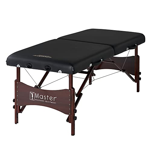 30" Black Portable Massage Table W392793