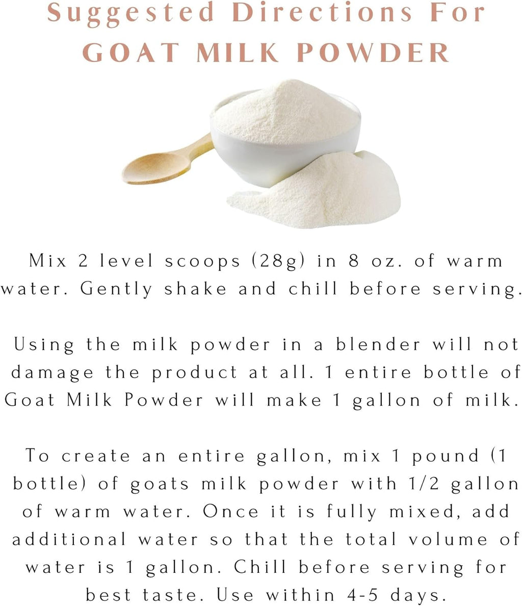 Whole Goat Milk Powder - 1 pound P352792