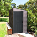 4ft x 8ft Vinyl Resin Outdoor Storage Shed Z9202