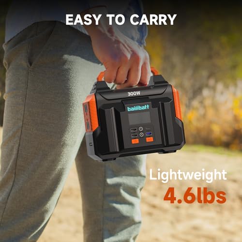 Portable Power Station 300W 257wh Lithium Battery D662211