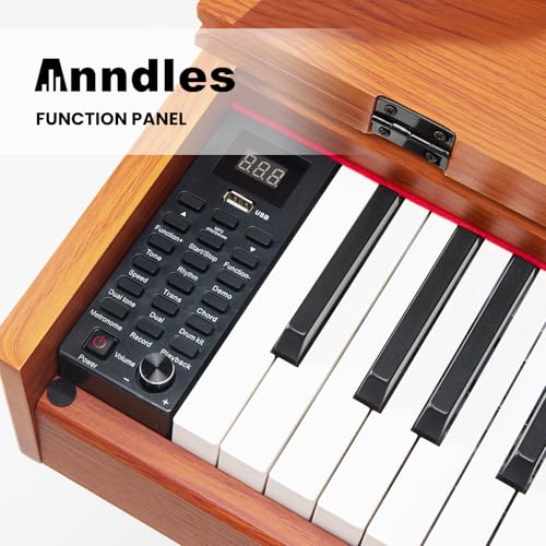 Wood Color 88 Keys Weighted Digital Piano F787618