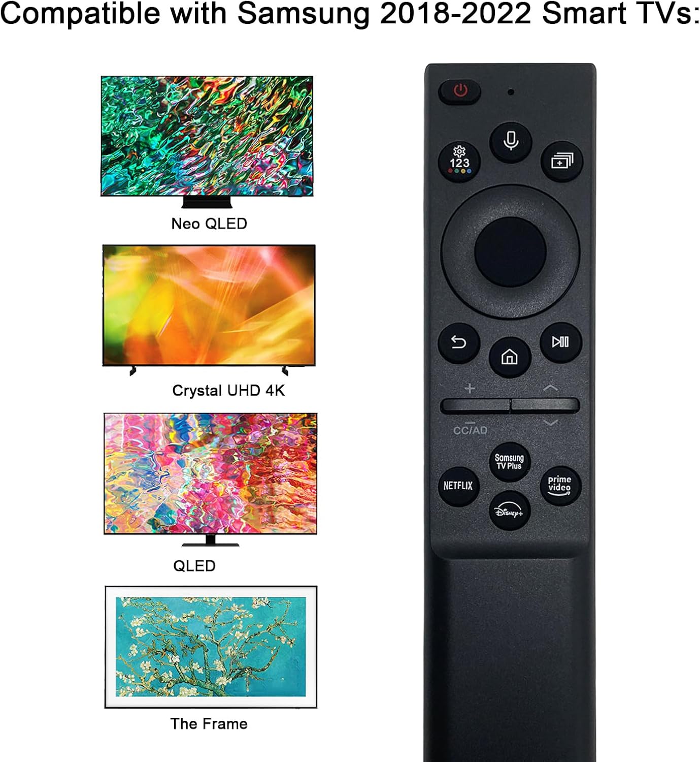 Voice Remote for Samsung Smart TV G14194