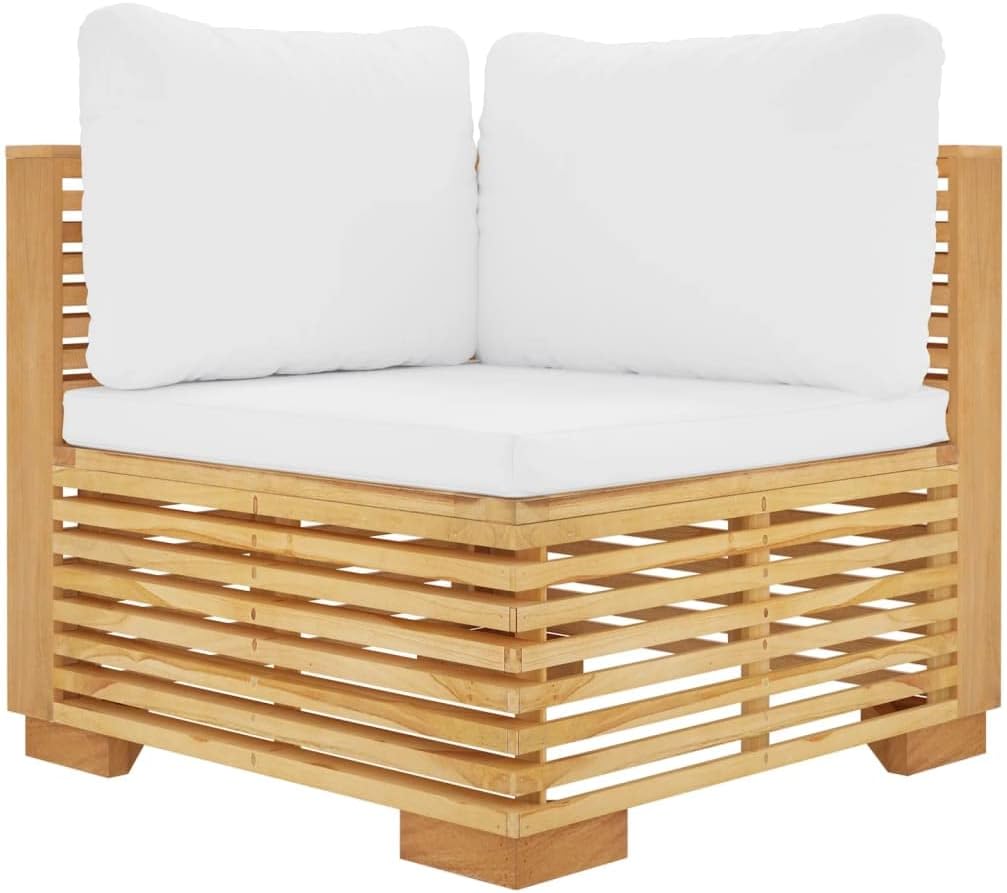8 Piece Solid Wood Teak Patio Lounge Set with Cushions P9885