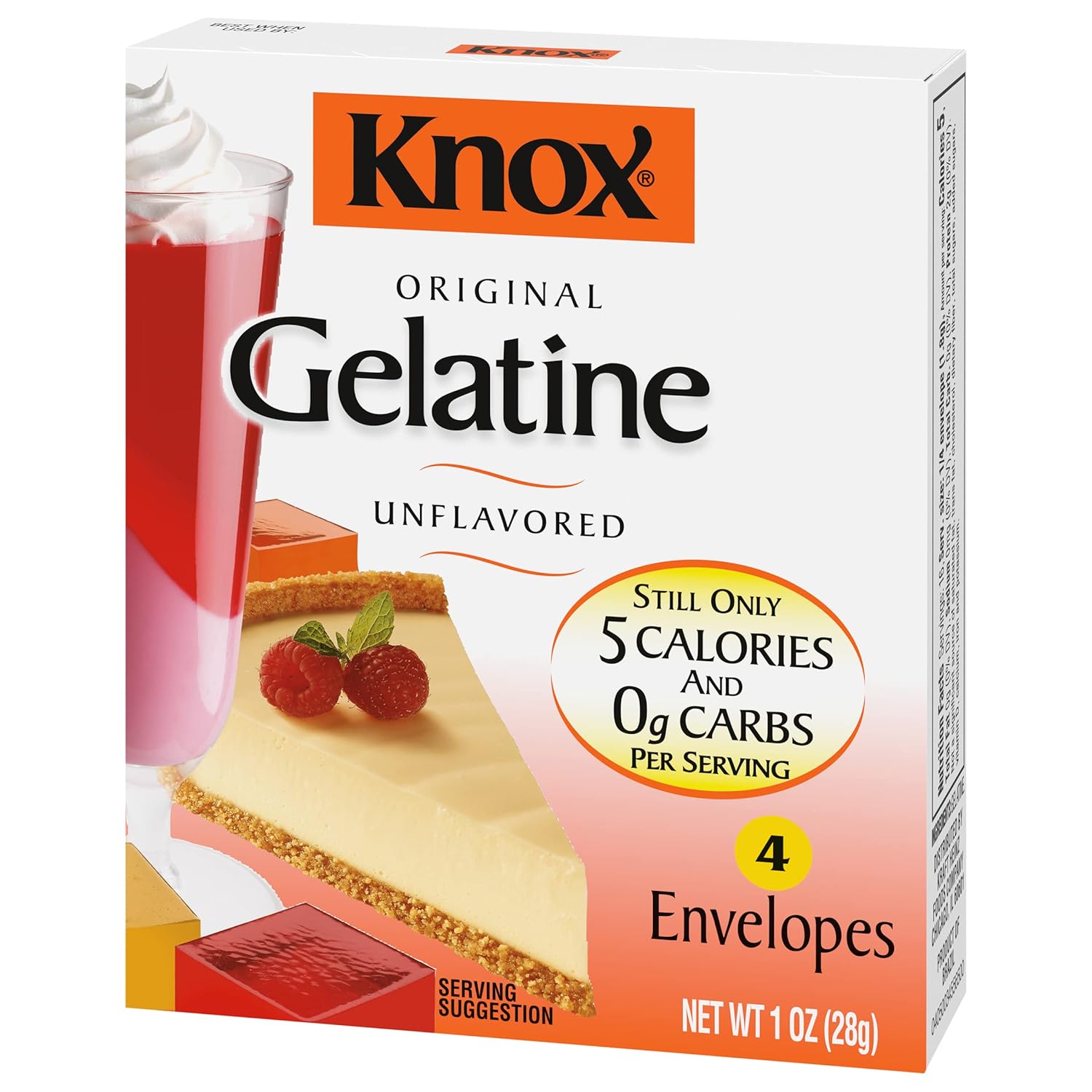 Unflavored Gelatin (4 Envelopes) R38177