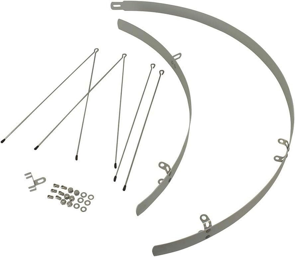 700C Silver Alloy Fender Set D111039