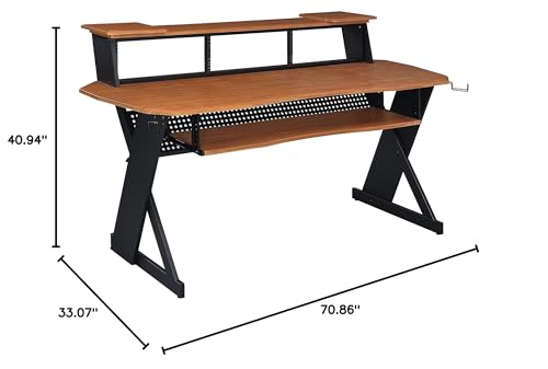 Cherry Music Studio Desk Workstation with 3 x 4U Rack J531773