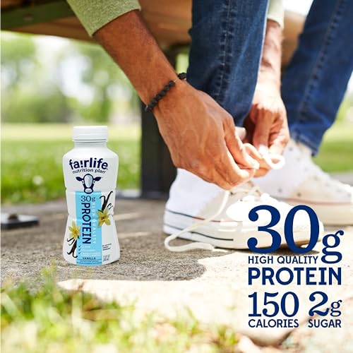 Chocolate Vanilla Protein Shake Variety, Pack Of 8, 11.5 Oz Each D644
