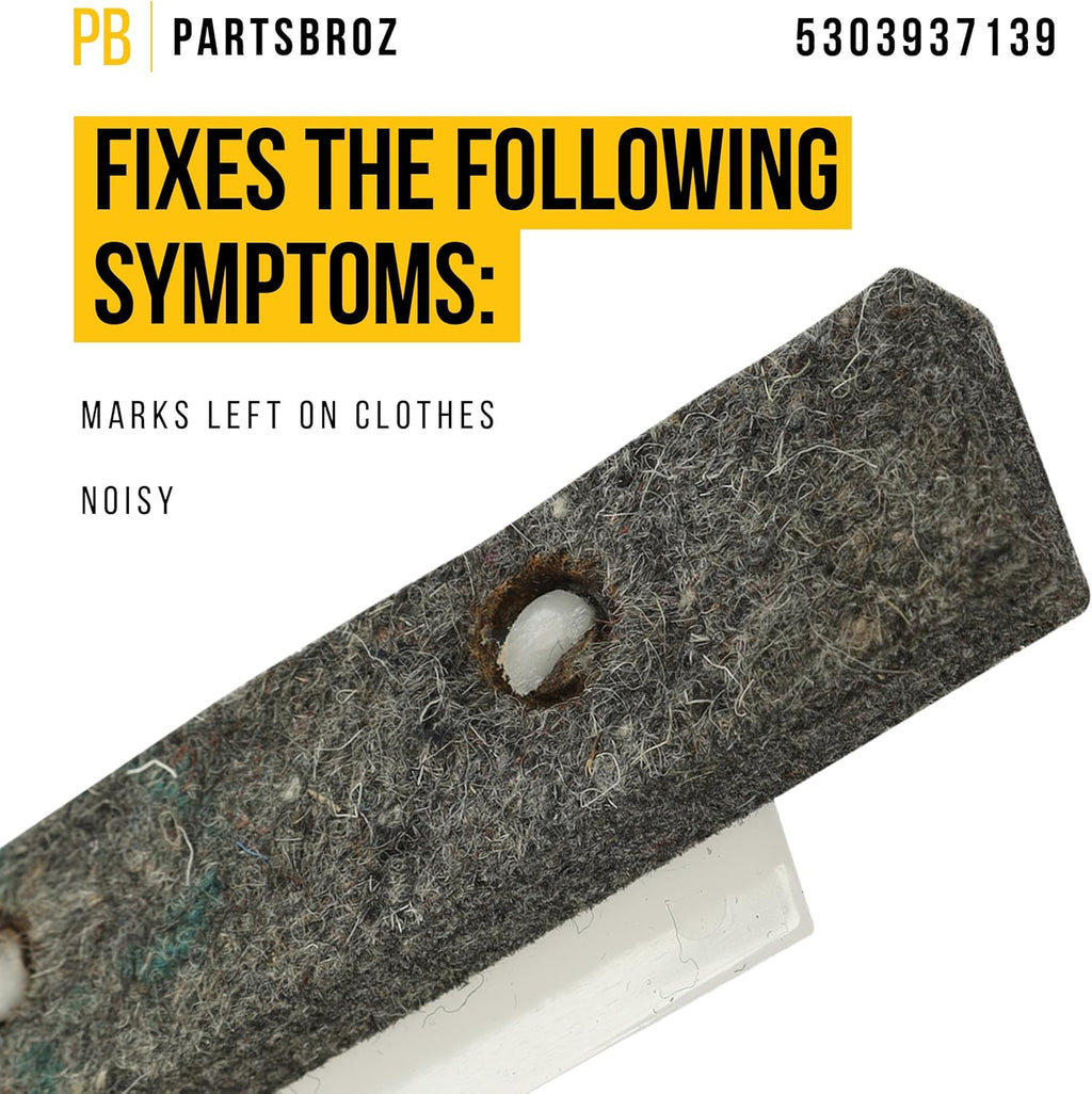 Dryer Front Felt Glide Assembly S203