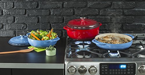 4.5 Quart Enameled Cast Iron Dutch Oven with Lid K89633