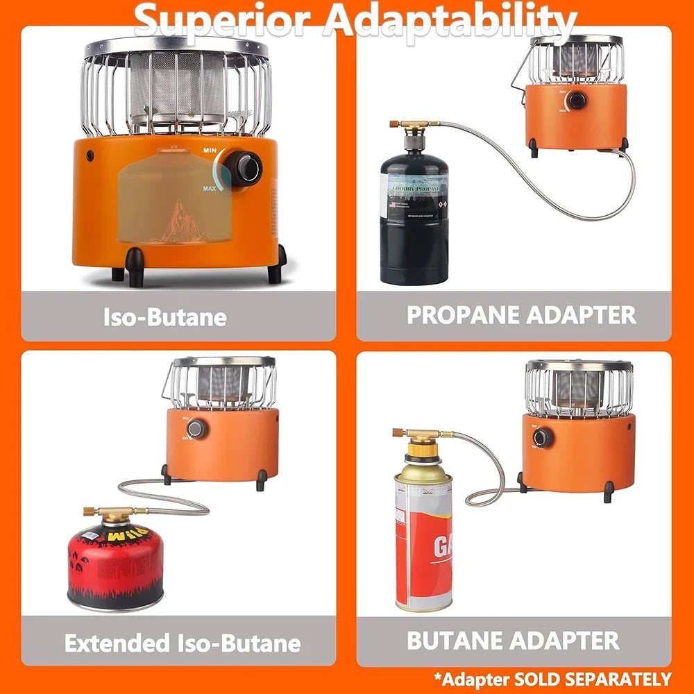 Portable Propane Heater & Stove with Fireproof Gloves I5199