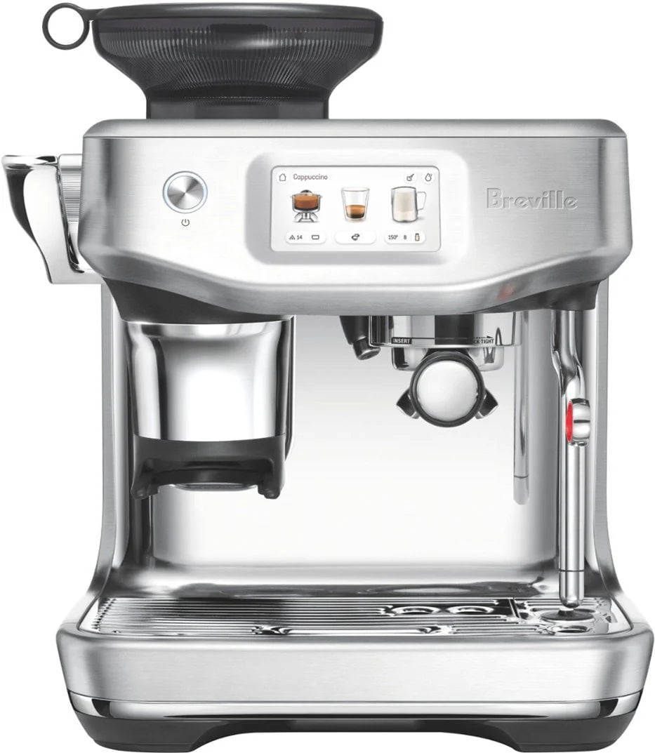 Brushed Stainless Steel Espresso Machine Q71594