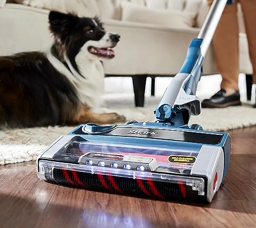 Corded Stick Vacuum with DuoClean PowerFins HairPro, Odor Neutralizer, Self-Cleaning Pet Power Brush, Teal Y264
