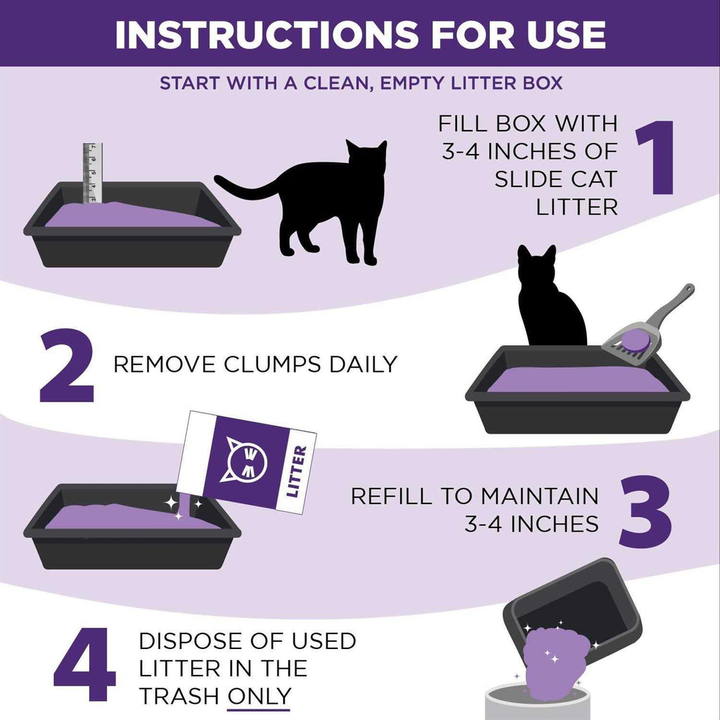 Slide Easy Clean-Up Clumping Cat Litter X278191