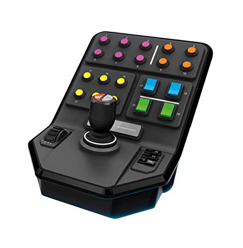 Steering Wheel Controller with Pedals and Side Panel for PC U6287
