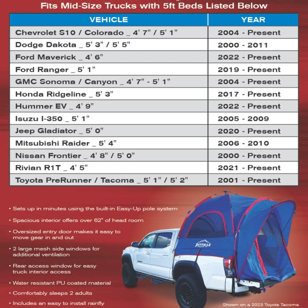 Truck Bed Tent H5764
