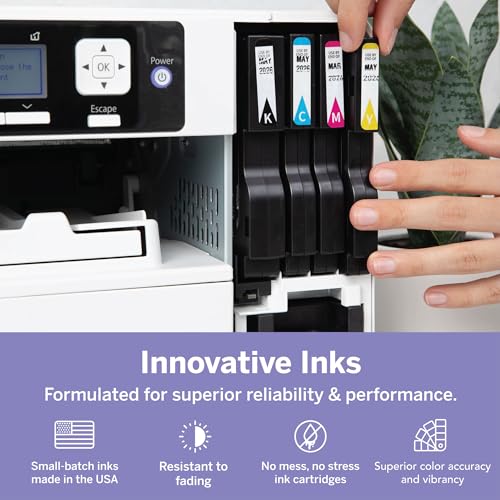 Sublimation Printer Starter Bundle with SubliJet UHD Inks and TruePix Sublimation Paper L5429