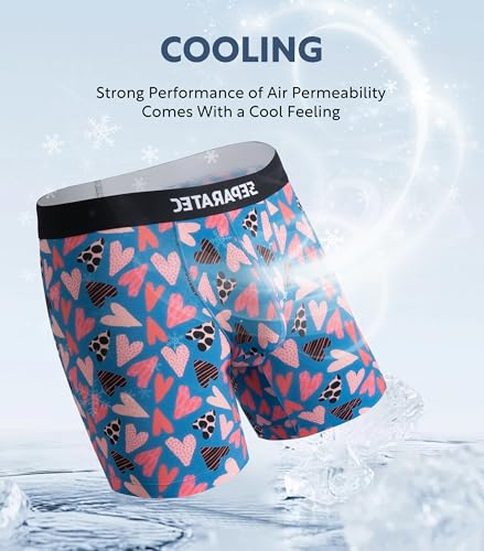 Men’s Boxer Briefs with Dual Pouch Bamboo Rayon 3 Pack J226500