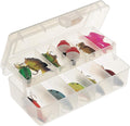 Compact 1 Tray Tackle Box, Clear, 8 1/4" l x 4 1/4" w x 2 1/2" h K96296