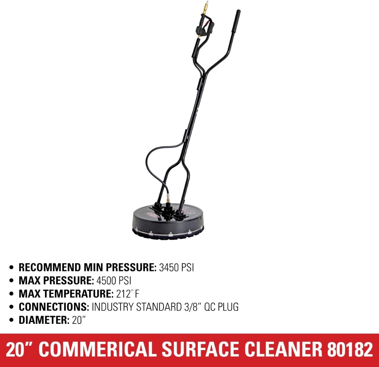 20" Industrial Pressure Washer Surface Cleaner S760