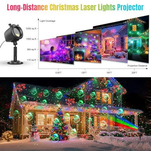 Outdoor Laser Lights Projector with Remote R20832