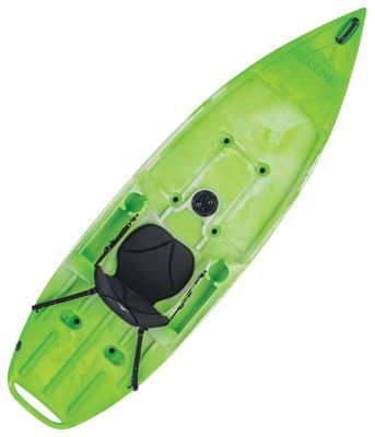 Lime/White Sit-On-Top Kayak T55699