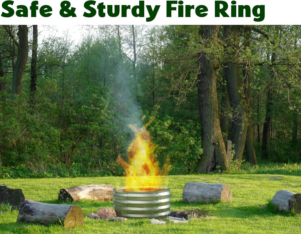 Round Galvanized Raised Garden Bed W236966