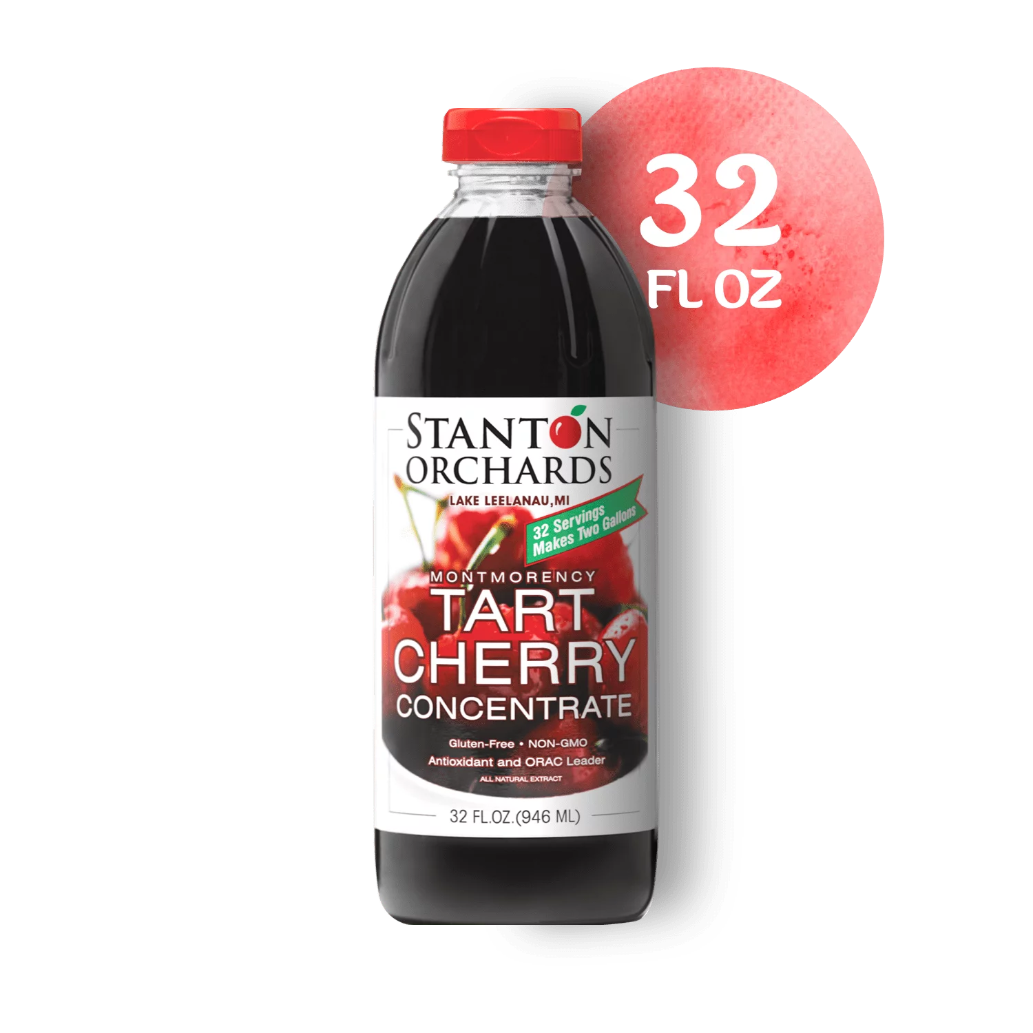 Tart Cherry Montmorency Concentrate Juice 32 Fluid Ounce H877
