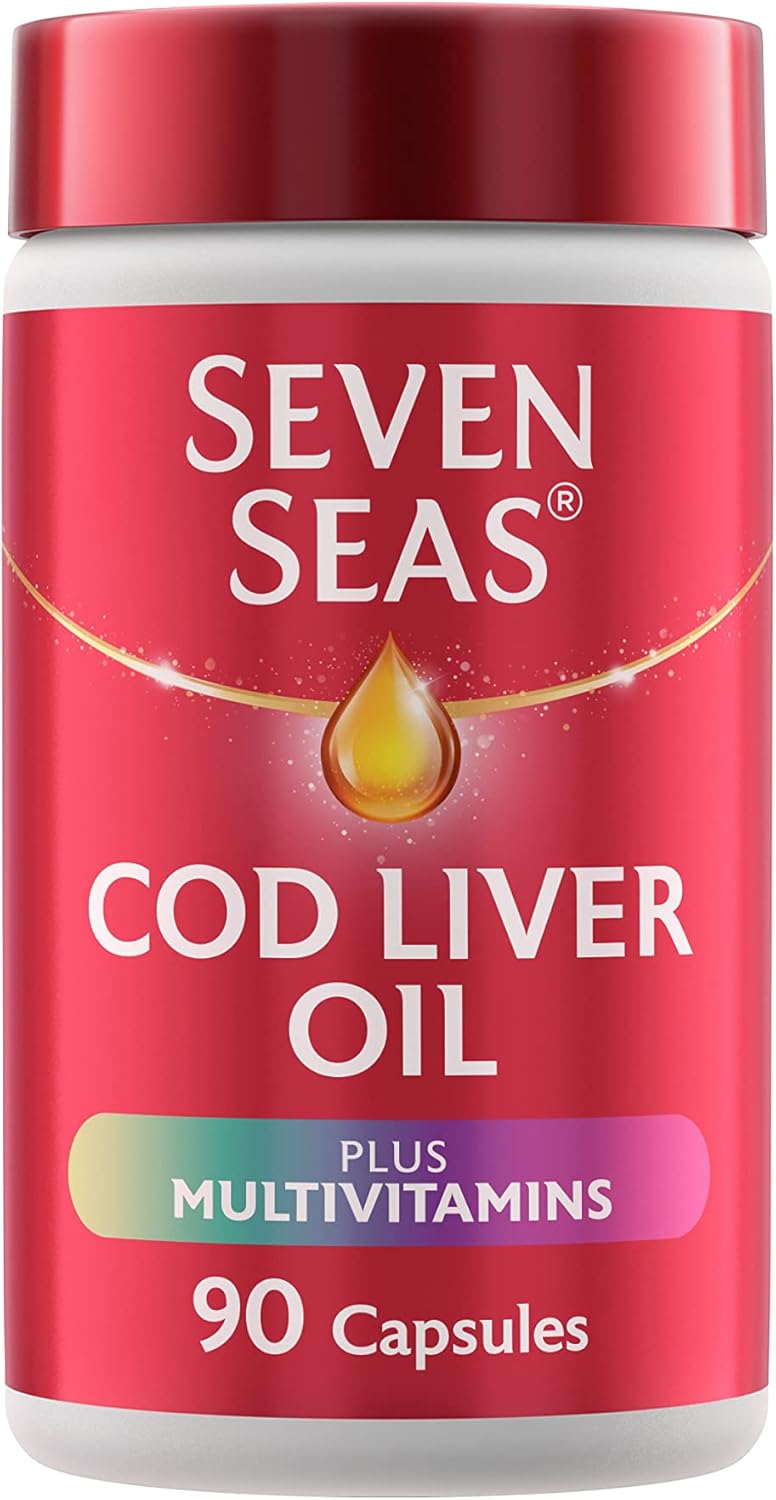 Cod Liver Oil and Multi Vitamins 90 Capsules H343