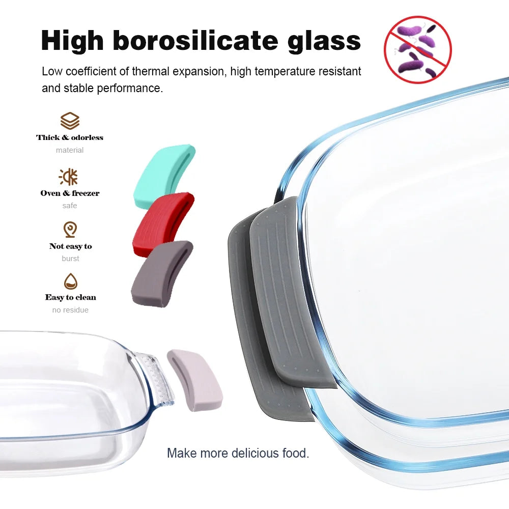 Baking Dish Set of 2 with Silicone Sleeves I50560