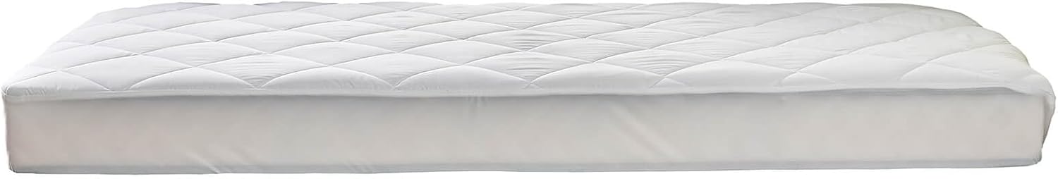 Twin XL Quilted Fitted Mattress Pad with Deep Pocket E5165