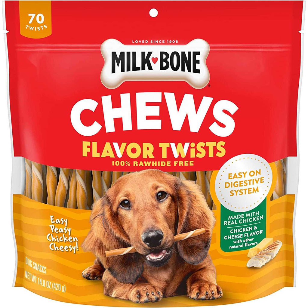 Chicken Cheesy Flavor Twists Pet Supplies F257