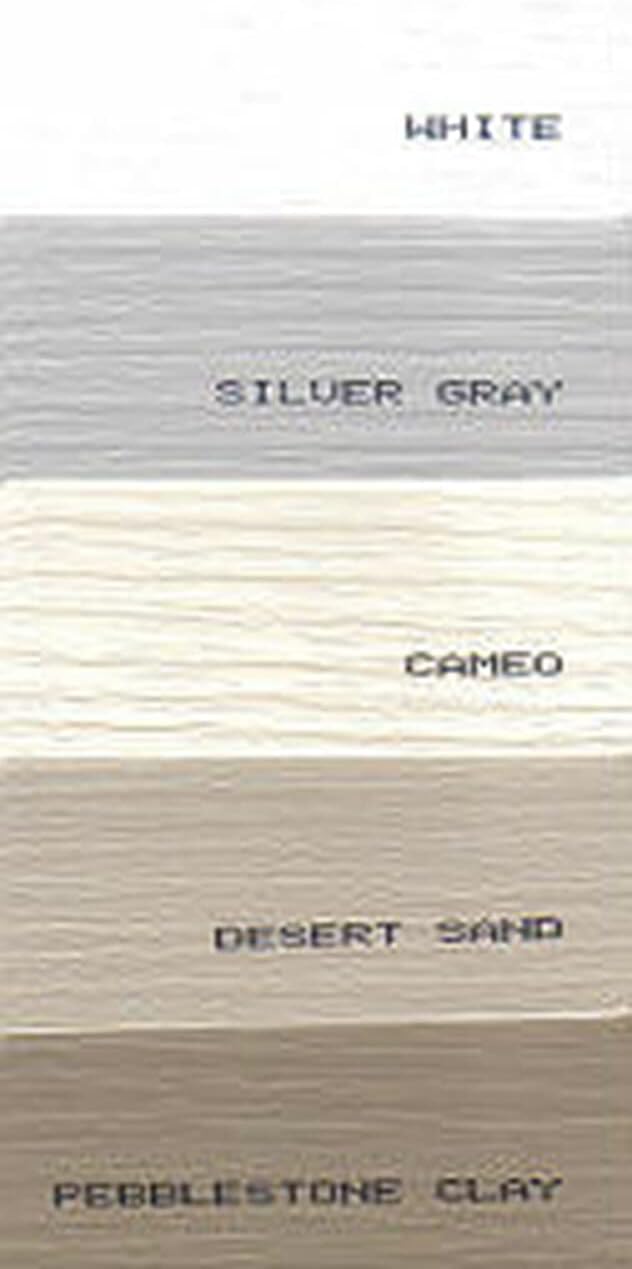 GREY VENTED Vinyl Underpinning Panel 16" W x 46" L Box of 8 H506168