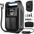 Portable 12V DC Air Compressor with Digital Display I382130