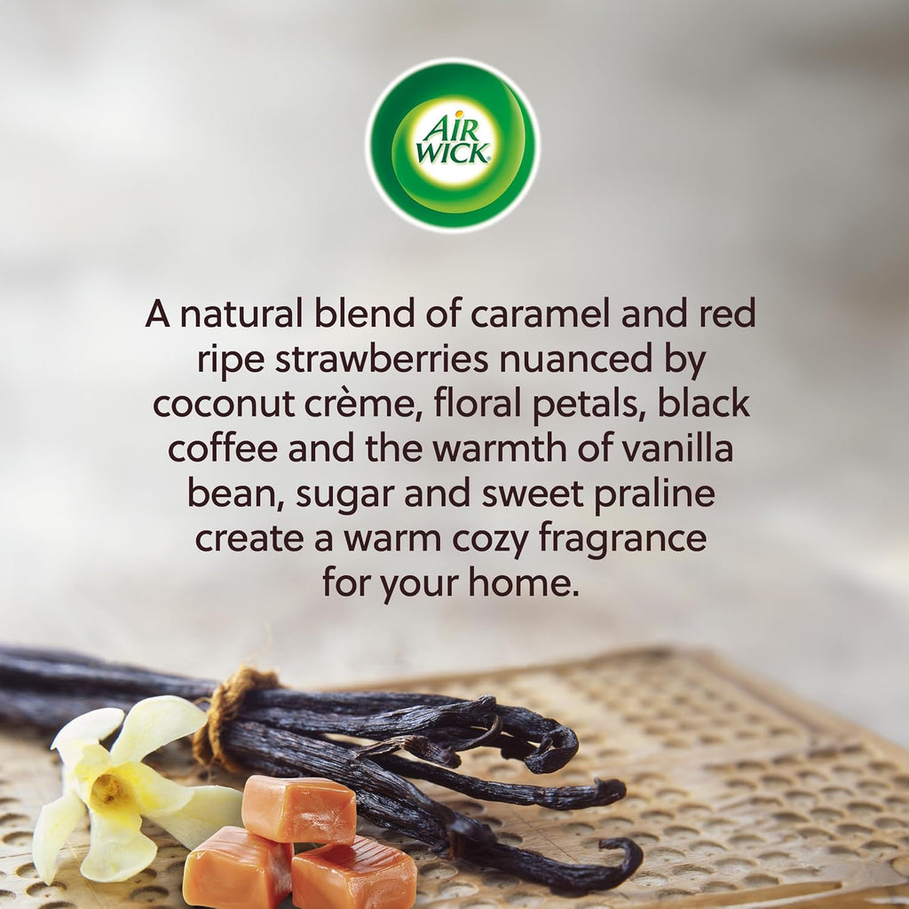 Cozy Vanilla & Caramel Scented Oil Refill, 2 ct N53966