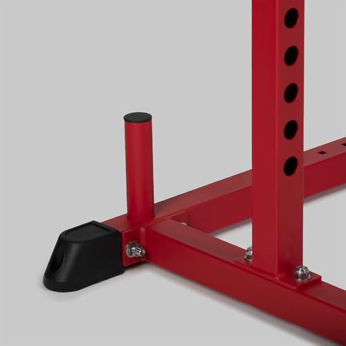 Short Power Rack with Pull Up Bar, Pin and Pipe Safeties, J-Hooks H11317