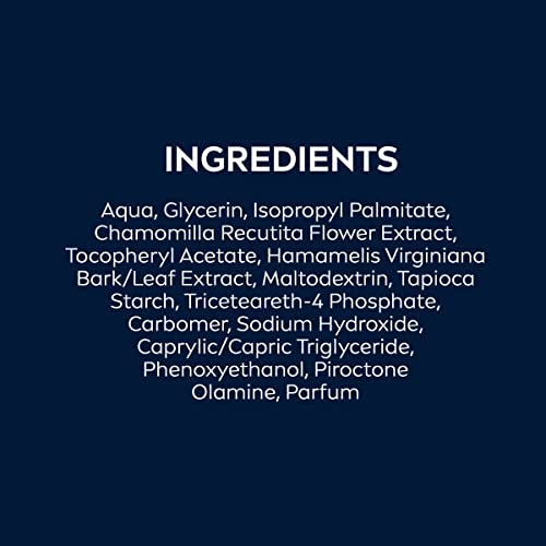 Sensitive Post Shave Balm with Vitamin E, Chamomile and Witch Hazel Extracts, 3.3 Fl Oz O83647